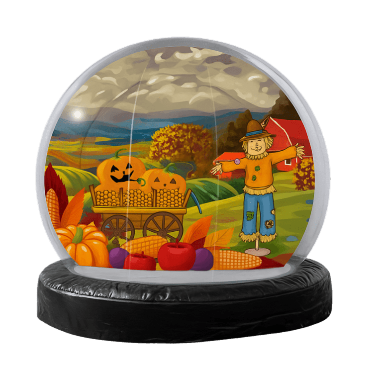 Fall Festival Snow Globe