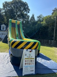 1820foot20caution20waterslide 1767452350 18 ft. Big Splash Water Caution Slide