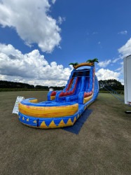 Tropical20inferno20waterslide20for20corporate20event 17673692 1 22' Tropical Inferno Double Lane Waterslide